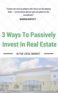 Passive Real Estate Investing